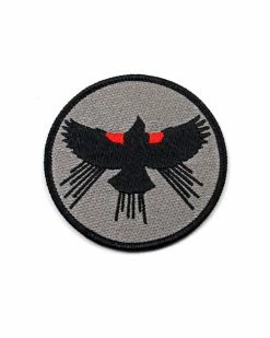 Salty Raven Red Winged Blackbird Patch Embroidered Patches