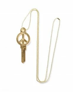 Sherlock Key Co. Peace Sign Key Blank Accessories