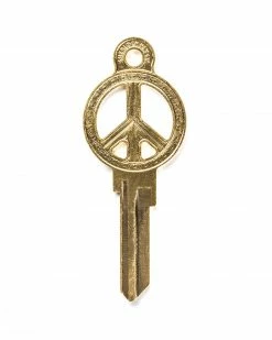 Sherlock Key Co. Peace Sign Key Blank Accessories