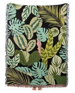 Valley Cruise Press Plant Lovers Throw Blanket Artist Media + Homegoods