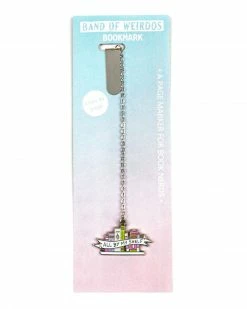 Band Of Weirdos Greeting Cards + Office Supplies All By My Shelf Bookmark