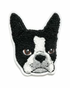 Smarty Pants Paper Co. Pins + Patches Boston Terrier Chenille Patch