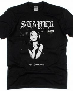 Monsters Outside Buffy SLAYER Metal Unisex Tee Clothing