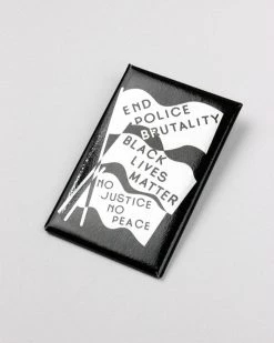 All Very Goods End Police Brutality Big Pinback Button