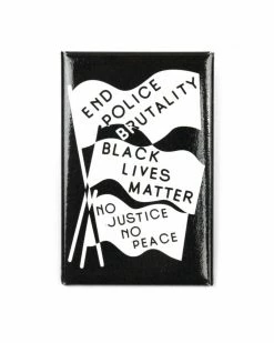 All Very Goods End Police Brutality Big Pinback Button