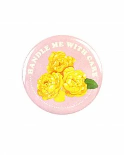 Danny Brito Handle Me With Care Big Pinback Button