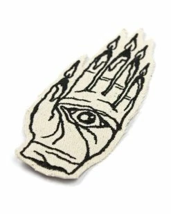 Shrimp Sauce Hand Burner Large Canvas Patch Large Back Patches