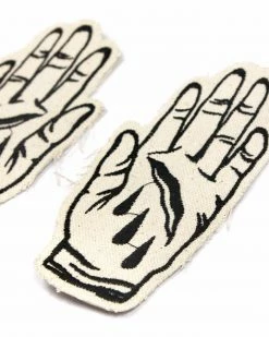 Shrimp Sauce Death Hands Canvas Patch Set