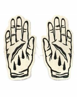 Shrimp Sauce Death Hands Canvas Patch Set