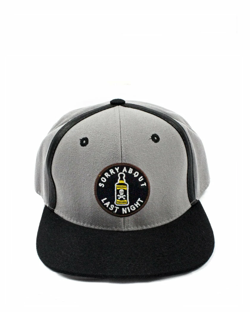Lil Bullies Sorry About Last Night Hat - Grey 1 Lil Bullies Sorry About Last Night Hat - Grey