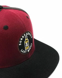 Lil Bullies Sorry About Last Night Hat - Maroon