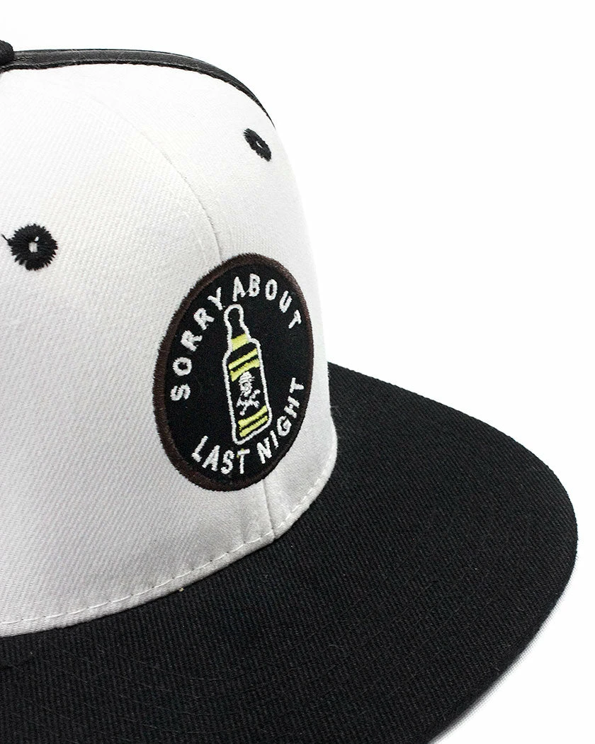 Lil Bullies Sorry About Last Night Hat - White 2 Lil Bullies Sorry About Last Night Hat - White