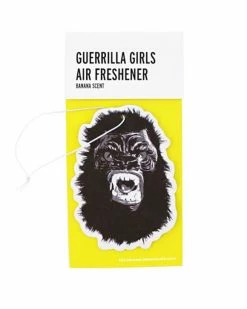 Third Drawer Down Guerrilla Girls Car Air Freshener (Banana) Unique Gifts + Fun Finds