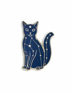 Bee's Knees Industries Celestial Cat Pin Enamel Pins + Buttons