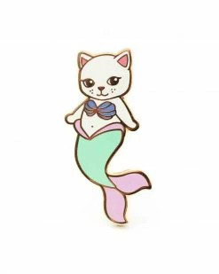 LuxCups Creative Purrmaid (Cat Mermaid) Pin