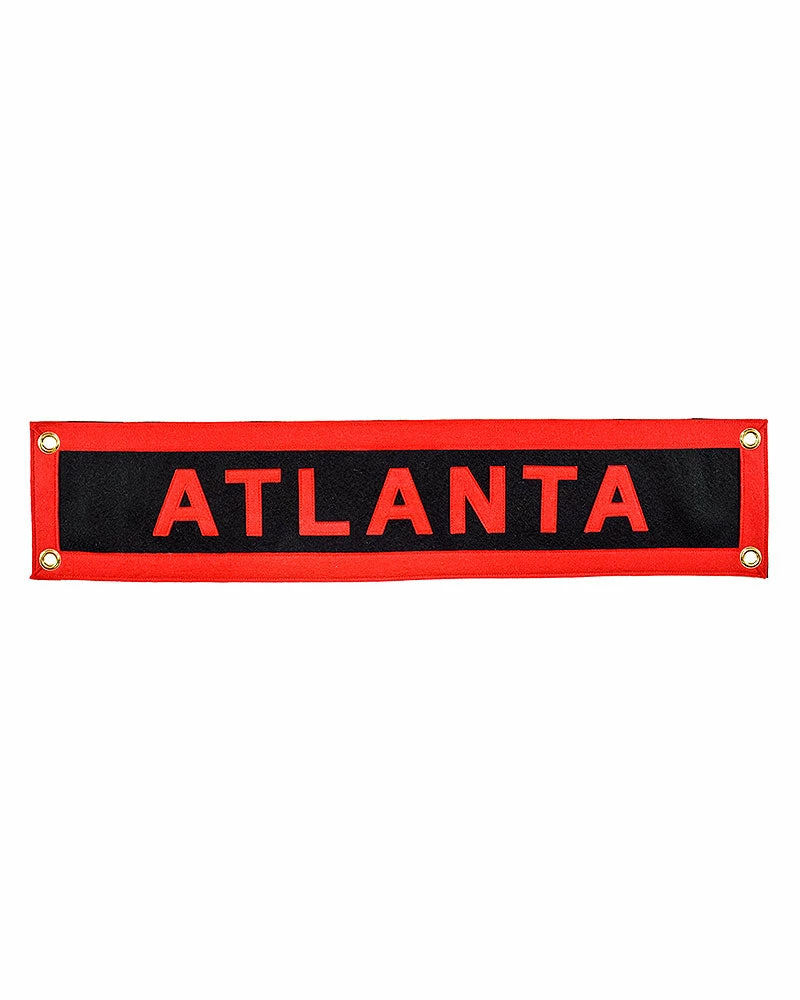 Oxford Pennant Atlanta Championship Felt Banner Home 1 Oxford Pennant Atlanta Championship Felt Banner Home