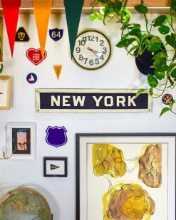 Oxford Pennant New York Championship Felt Banner Home