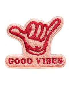 Unexpected Flair Good Vibes Chenille Patch Pins + Patches