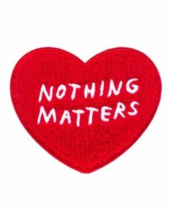 Adam J. Kurtz Pins + Patches Nothing Matters Large Chenille Patch