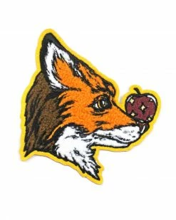 Kaitlin Ziesmer Mr. Fox Chenille Patch Pins + Patches