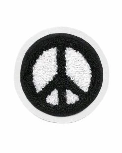 Oxford Pennant Peace Sign Chenille Patch