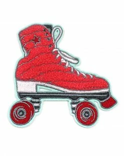 Kaitlin Ziesmer Roller Skate Chenille Patch Pins + Patches