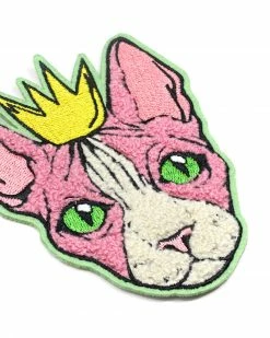 Kaitlin Ziesmer Royal Cat Chenille Patch