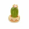 Lucky Horse Press Pins + Patches Flowering Cactus Pin