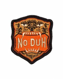 Oxford Pennant Pins + Patches No Duh Dog Patch