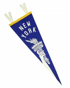 Oxford Pennant New York Torch Pennant Wall Banners + Pennants