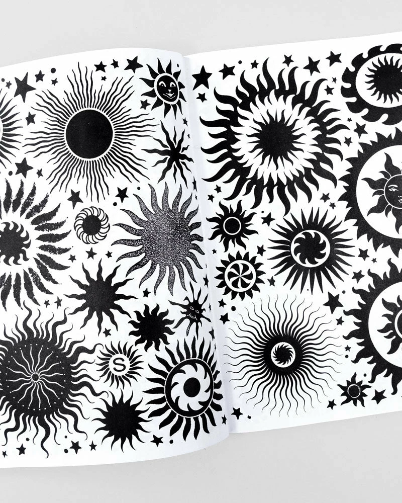 Sean Tejaratchi Home Crap Hound Art Zine - Suns, Moons, & Stars 5 Sean Tejaratchi Home Crap Hound Art Zine - Suns, Moons, & Stars