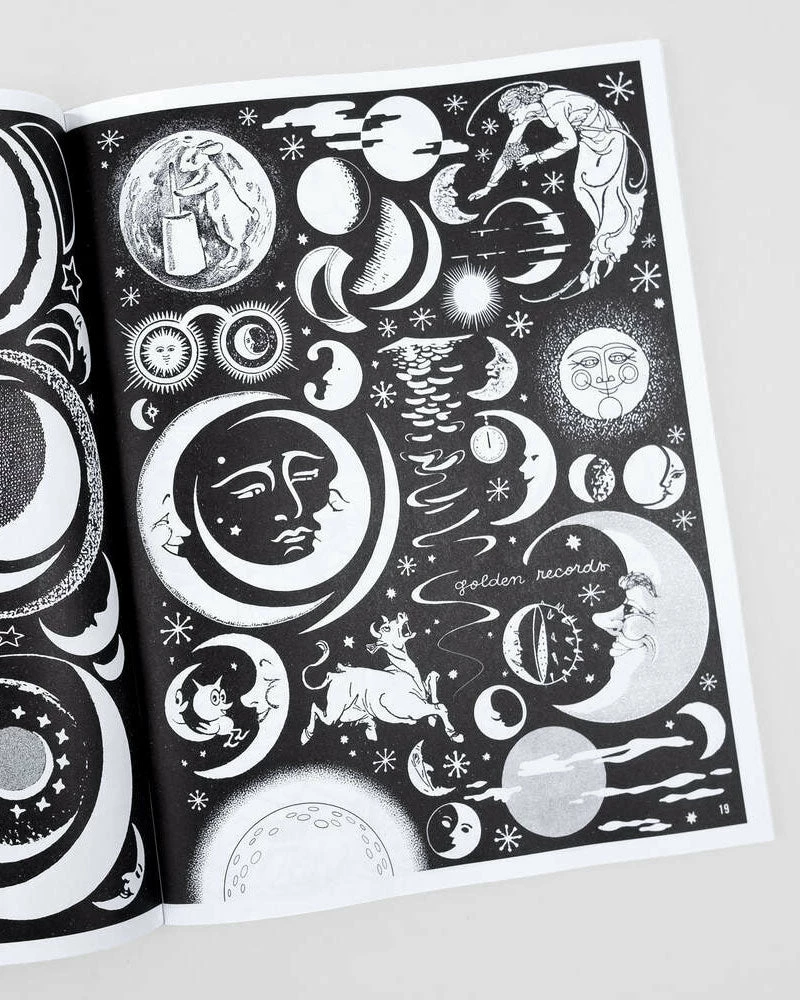 Sean Tejaratchi Home Crap Hound Art Zine - Suns, Moons, & Stars 2 Sean Tejaratchi Home Crap Hound Art Zine - Suns, Moons, & Stars