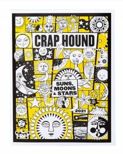 Sean Tejaratchi Home Crap Hound Art Zine - Suns, Moons, & Stars