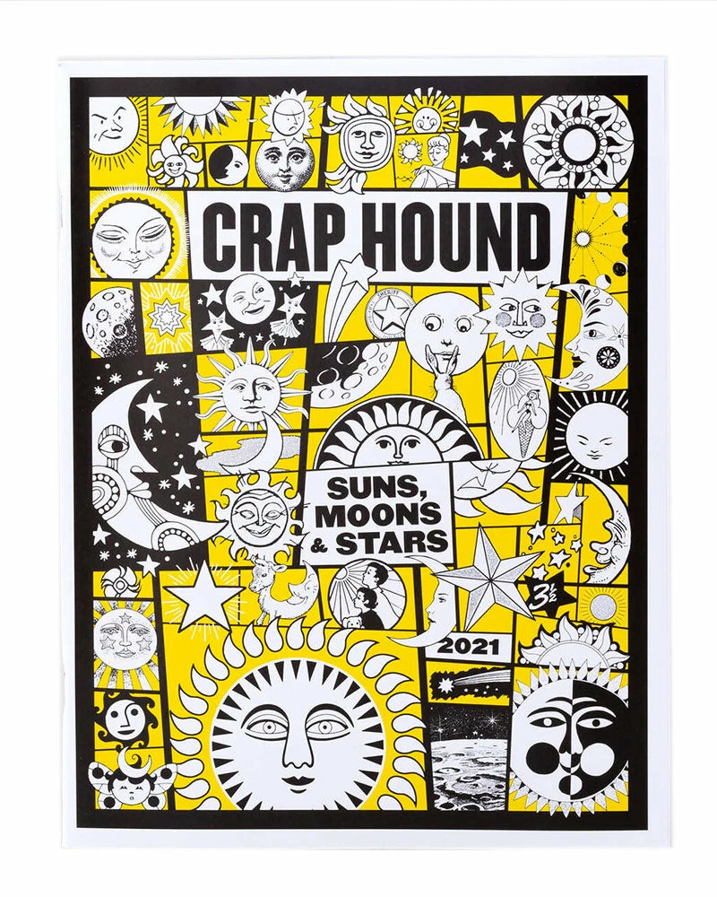 Sean Tejaratchi Home Crap Hound Art Zine - Suns, Moons, & Stars 1 Sean Tejaratchi Home Crap Hound Art Zine - Suns, Moons, & Stars