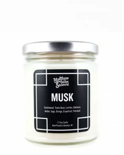 Matthew Dean Stewart Home Musk Soy Candle (7.2oz)