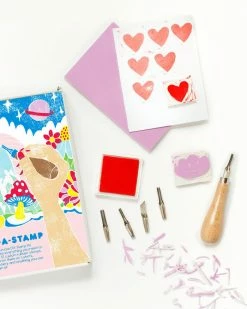 Yellow Owl Workshop DIY Carve A Stamp Kit