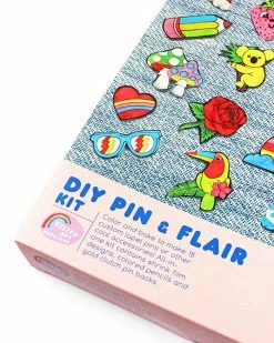 Yellow Owl Workshop Pin + Patch Accessories DIY Pin & Flair Kit