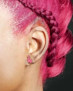 LuxCups Creative Dino Cookie Earrings