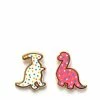 LuxCups Creative Dino Cookie Earrings