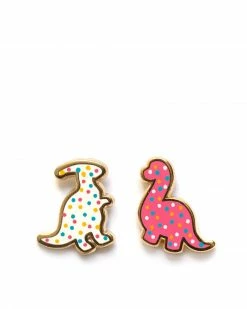 LuxCups Creative Dino Cookie Earrings