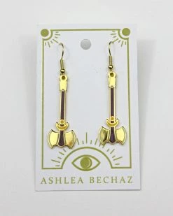 Ashlea Bechaz Huntsman Axe Earrings Accessories