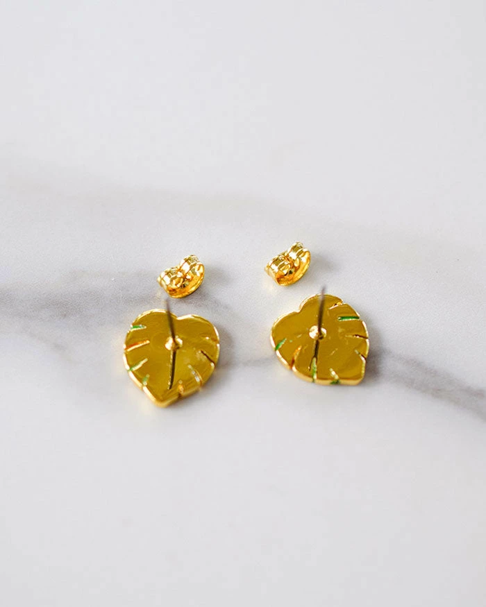 Valley Cruise Press Monstera Leaf Earrings Necklaces + Earrings 4 Valley Cruise Press Monstera Leaf Earrings Necklaces + Earrings