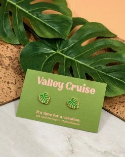 Valley Cruise Press Monstera Leaf Earrings Necklaces + Earrings 9 Valley Cruise Press Monstera Leaf Earrings Necklaces + Earrings