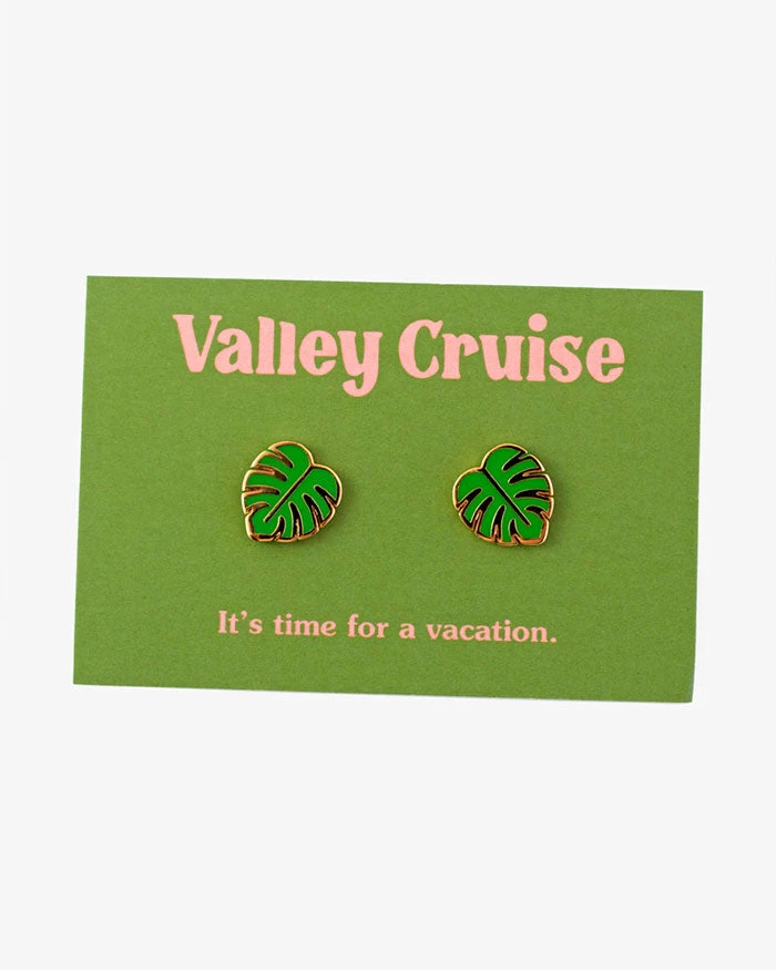 Valley Cruise Press Monstera Leaf Earrings Necklaces + Earrings 3 Valley Cruise Press Monstera Leaf Earrings Necklaces + Earrings