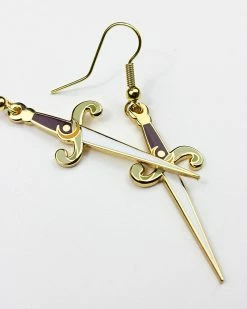 Ashlea Bechaz Moon Dagger Earrings Necklaces + Earrings