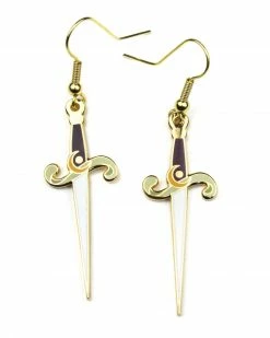 Ashlea Bechaz Moon Dagger Earrings Necklaces + Earrings