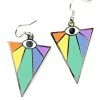Ashlea Bechaz Rainbow All Seeing Eye Earrings Accessories