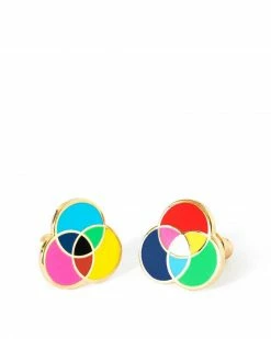 Yellow Owl Workshop RGB & CMYK Color Earrings