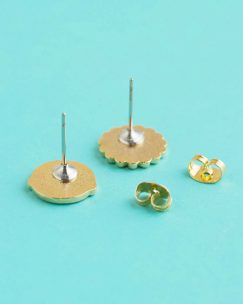 LuxCups Creative Luna + Sol (Moon + Sun) Earrings 3 LuxCups Creative Luna + Sol (Moon + Sun) Earrings