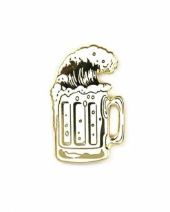 Strike Gently Co. Enamel Pins + Buttons Brew Mug Pin